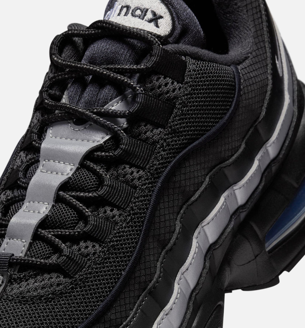 Nike Air Max 95 Big Bubble OG "Reflective Accents" Men's Lifestyle Shoe - Black / White / Metallic Silver