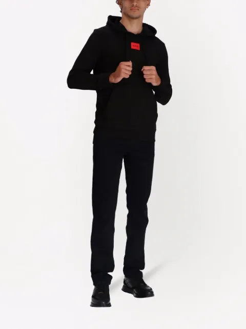HUGO Terry cotton logo hoodie