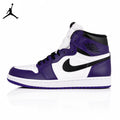 Air Jordan 1 High Court Purple 555088-500 Unisex Sneakers