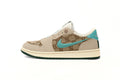 Air Jordan 1 Low Aqua Reps Sneaker AV3918-658