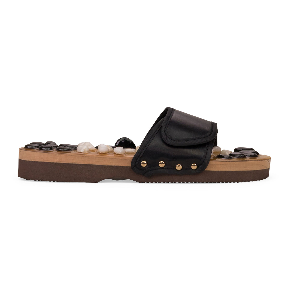 Black Massage Sandals