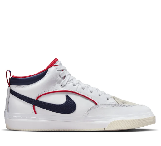 Nike React Leo SB 'White Midnight Navy'