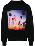 Purple Brand x Blue Sky graphic-print hoodie