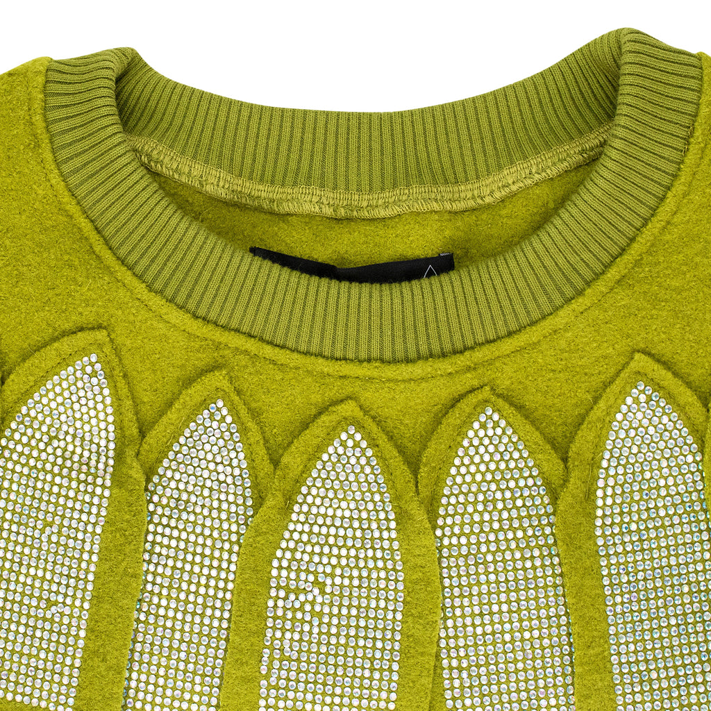 GREEN PRESSURE SWEATSHIRT