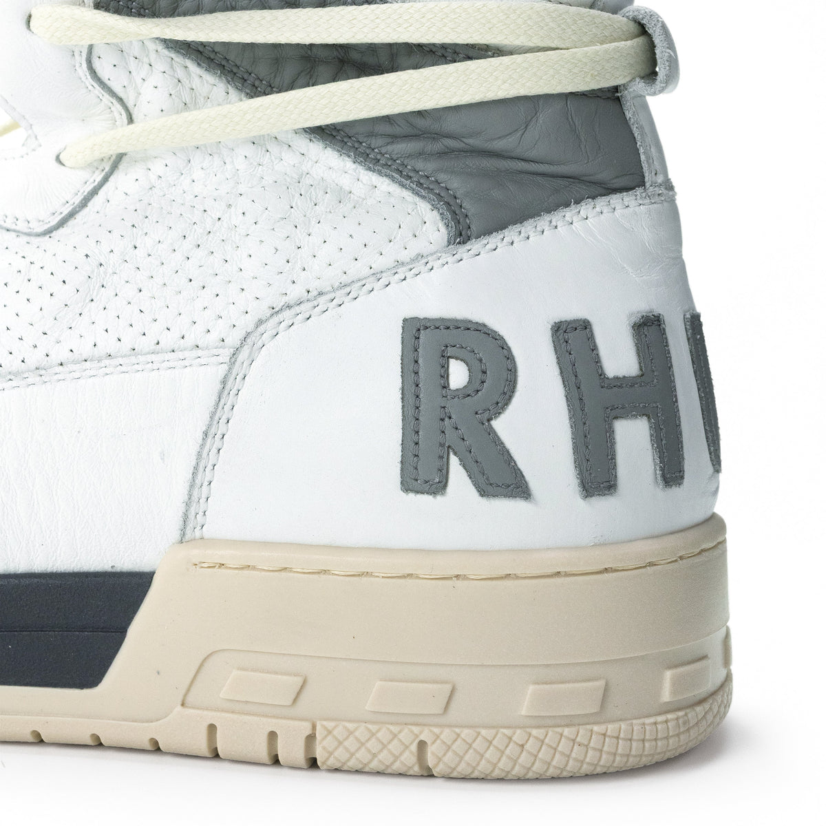 WHITE RHECESS MID SNEAKERS