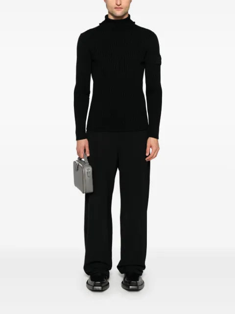 Prada ribbed-knit hoodie