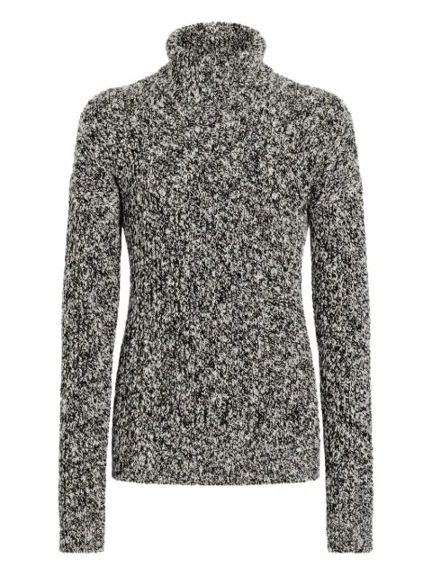 Dolce & Gabbana turtleneck marl-knit sweater