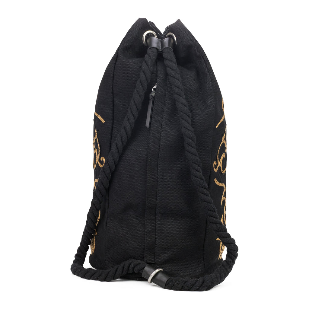 Black Levi's S3 Denim Tears Rucksack Bag
