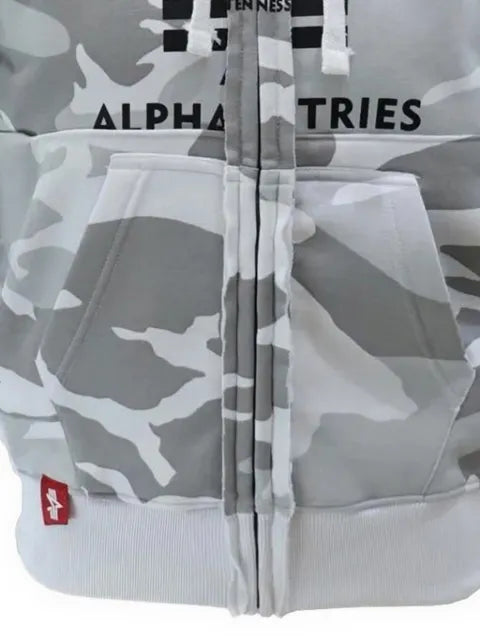 PROTOTYPES camouflage-print zip-up hoodie