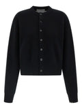 extreme cashmere button-cuffed cardigan