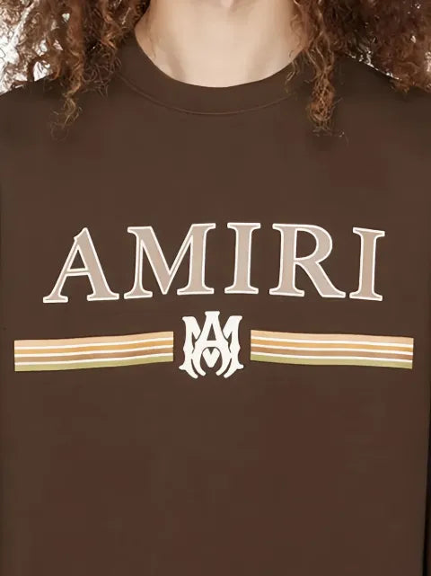 AMIRI logo stripe sweatshirt