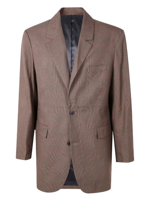 Les Deux checked wool blazer