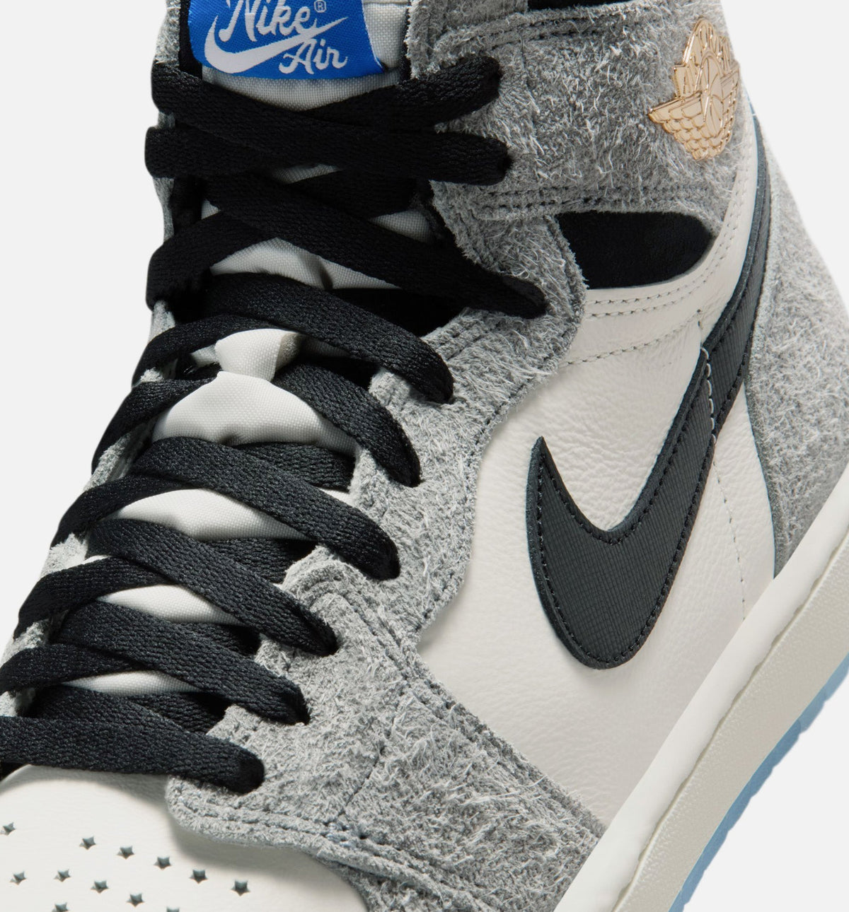 Air Jordan 1 Retro High OG 'Cool Grey' - Men's Lifestyle Sneaker (Cool Grey/Black/Sail/Game Royal/White)