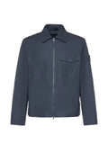 Stone Island 1200011 all-weather cotton canvas S.I. Ghost overshirt
