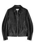 Givenchy biker zipped blouson in leather