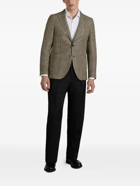 Incotex houndstooth blazer