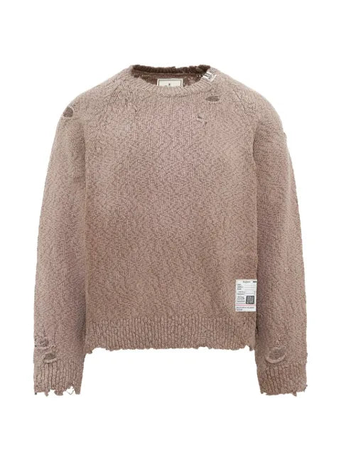 Maison MIHARA YASUHIRO sun faded like knit sweater