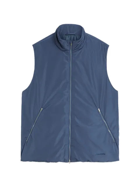 Jil Sander padded taffeta gilet