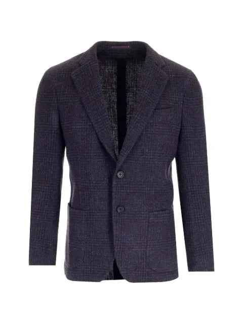 Al Duca D’Aosta 1902 check-pattern blazer