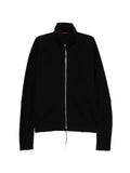Ma+ zipped tall-collar jacket