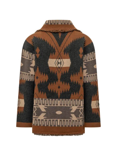 Alanui Icon jacquard cardigan