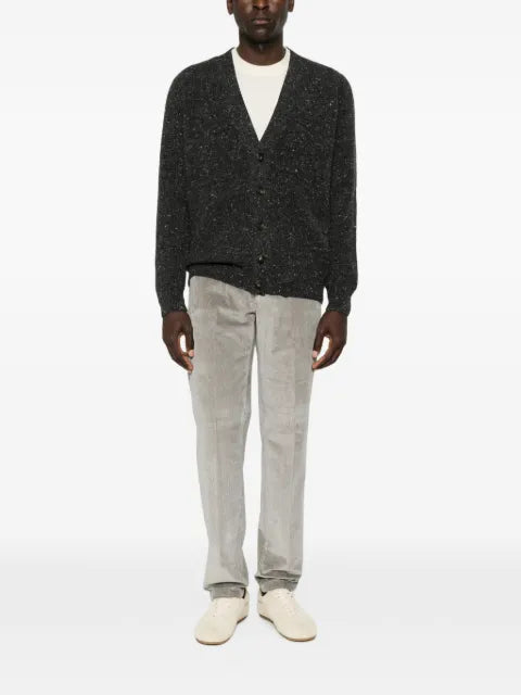 Eleventy flecked V-neck cardigan