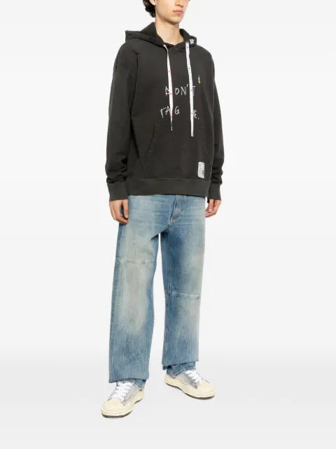 Maison MIHARA YASUHIRO tape-measure drawstring hoodie