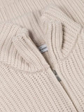 Gran Sasso ribbed-knit zip-up cardigan