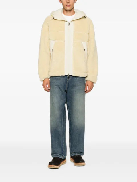 Napapijri fleece hooded jacket