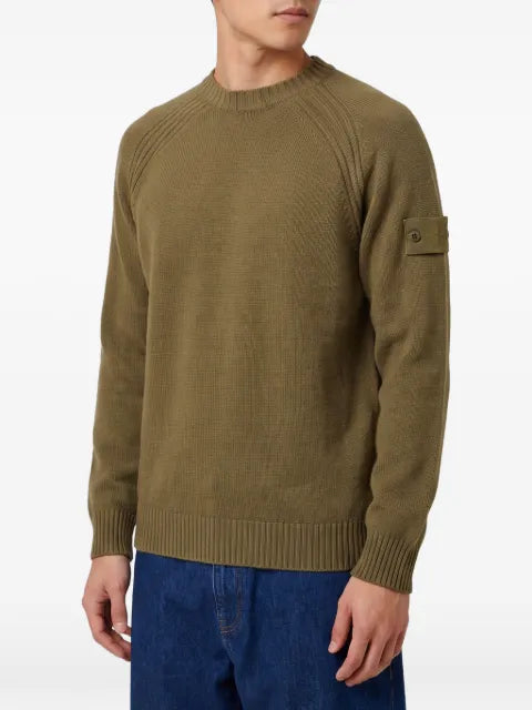 Stone Island ribbed-knit sweater