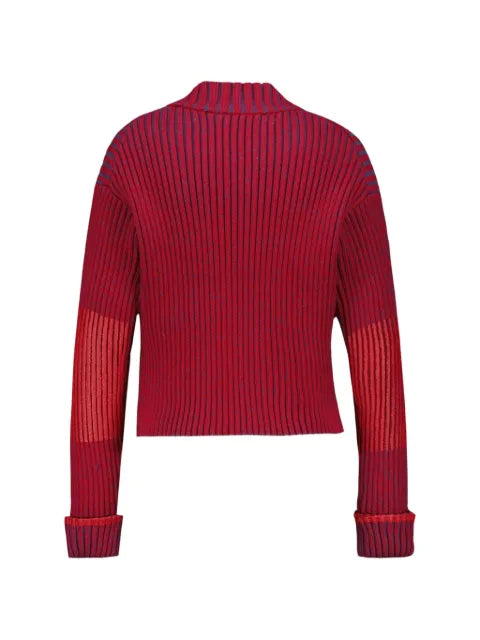 Rains Sapa ribbed-knit cardigan
