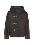 CROQUIS hooded lobster-claw clasp jacket