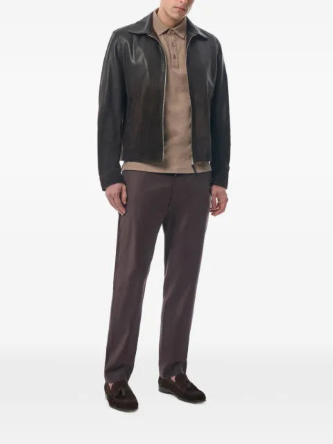 MEGUSTA  degradé suede jacket
