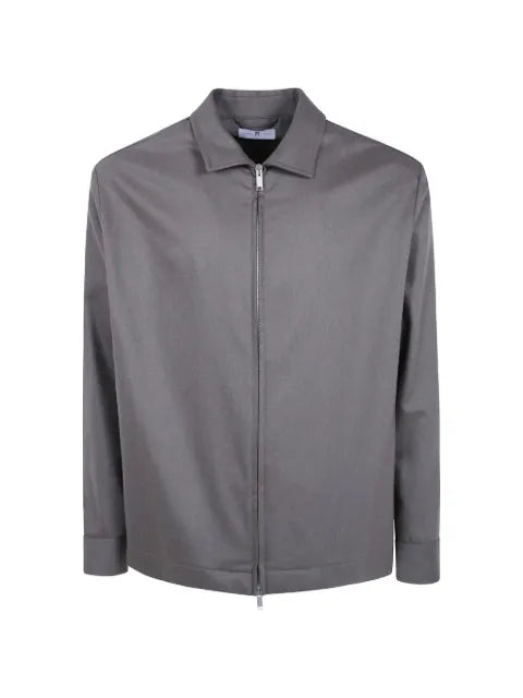 PT Torino zip-up wool jacket