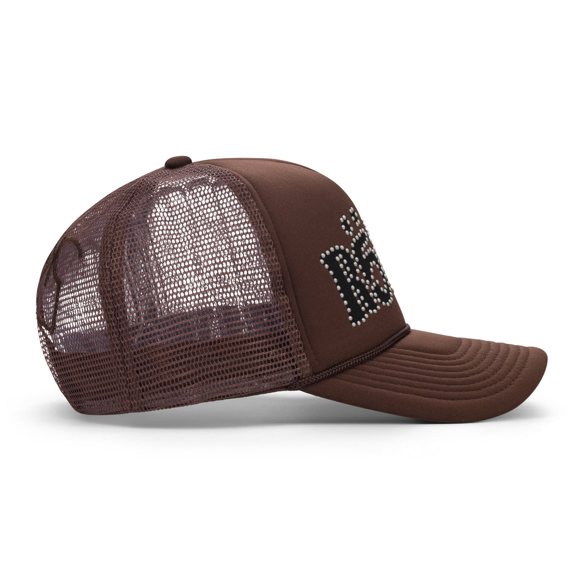 Brown CJ x Sp5der Days Before R5deo Trucker Hat