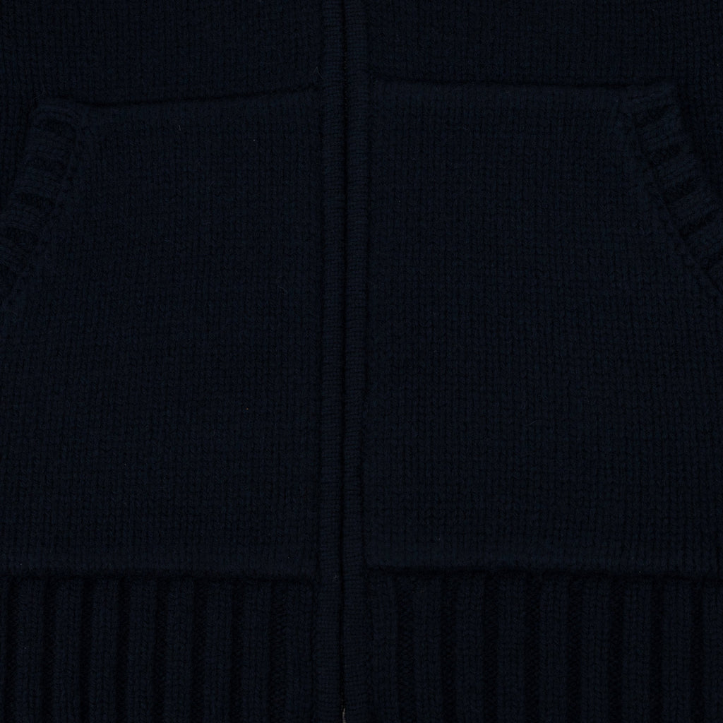 Blue Flag Zip Sweater