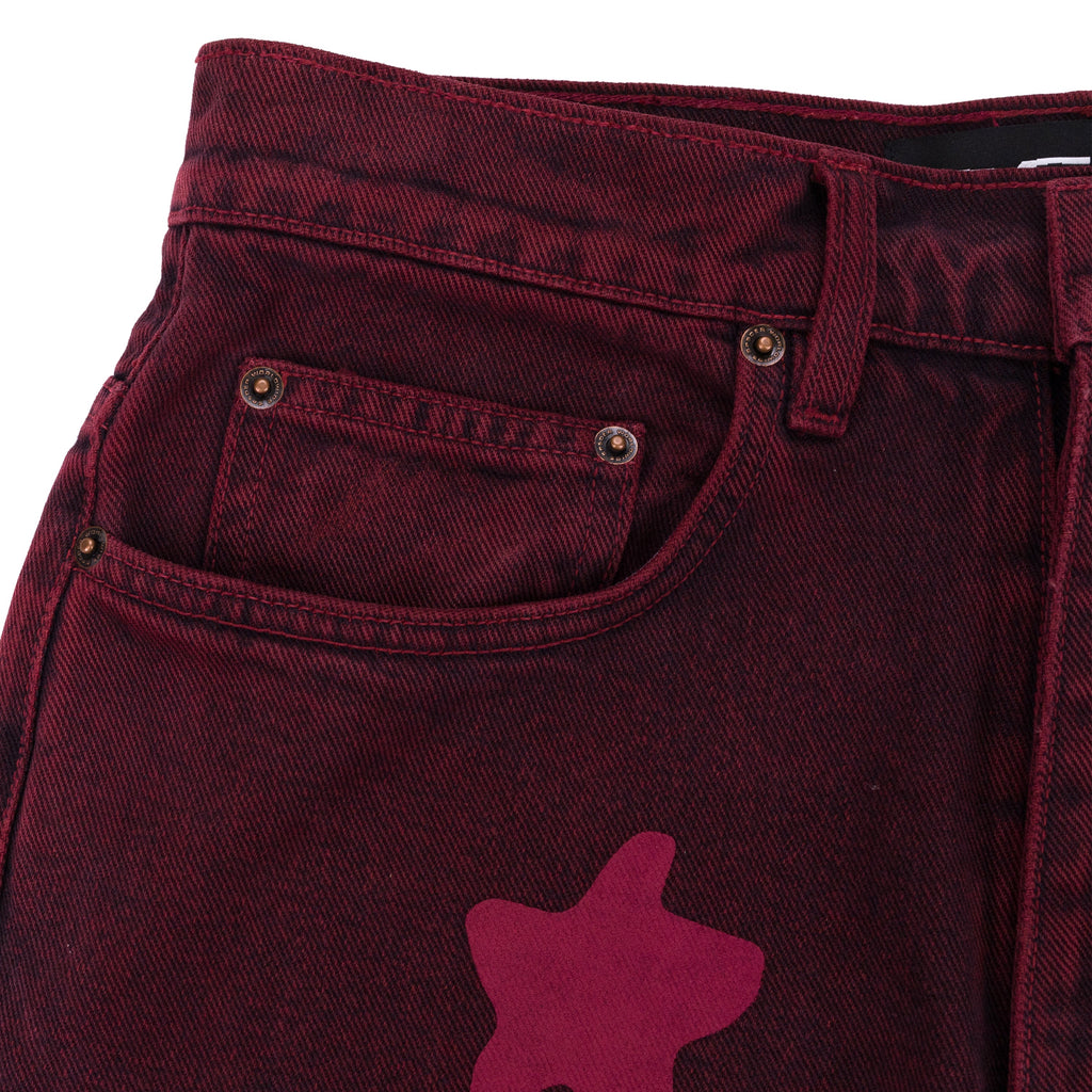 Red Beluga Denim Jeans
