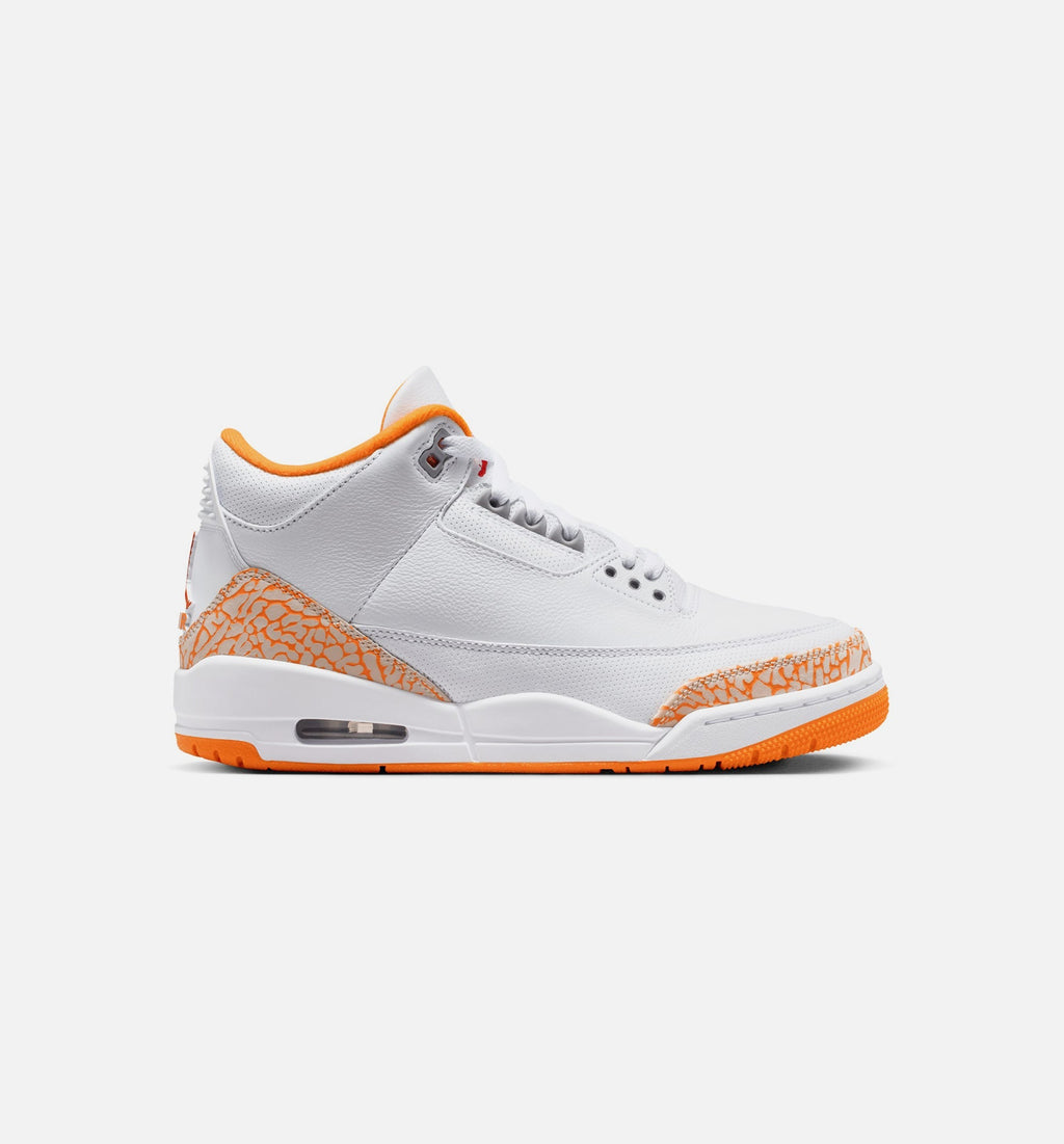Air Jordan 3 Retro Orange Citrus | Women's Lifestyle Shoe | White/Multi-Color