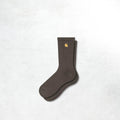 Carhartt WIP Chase Socks: Shungite / Gold
