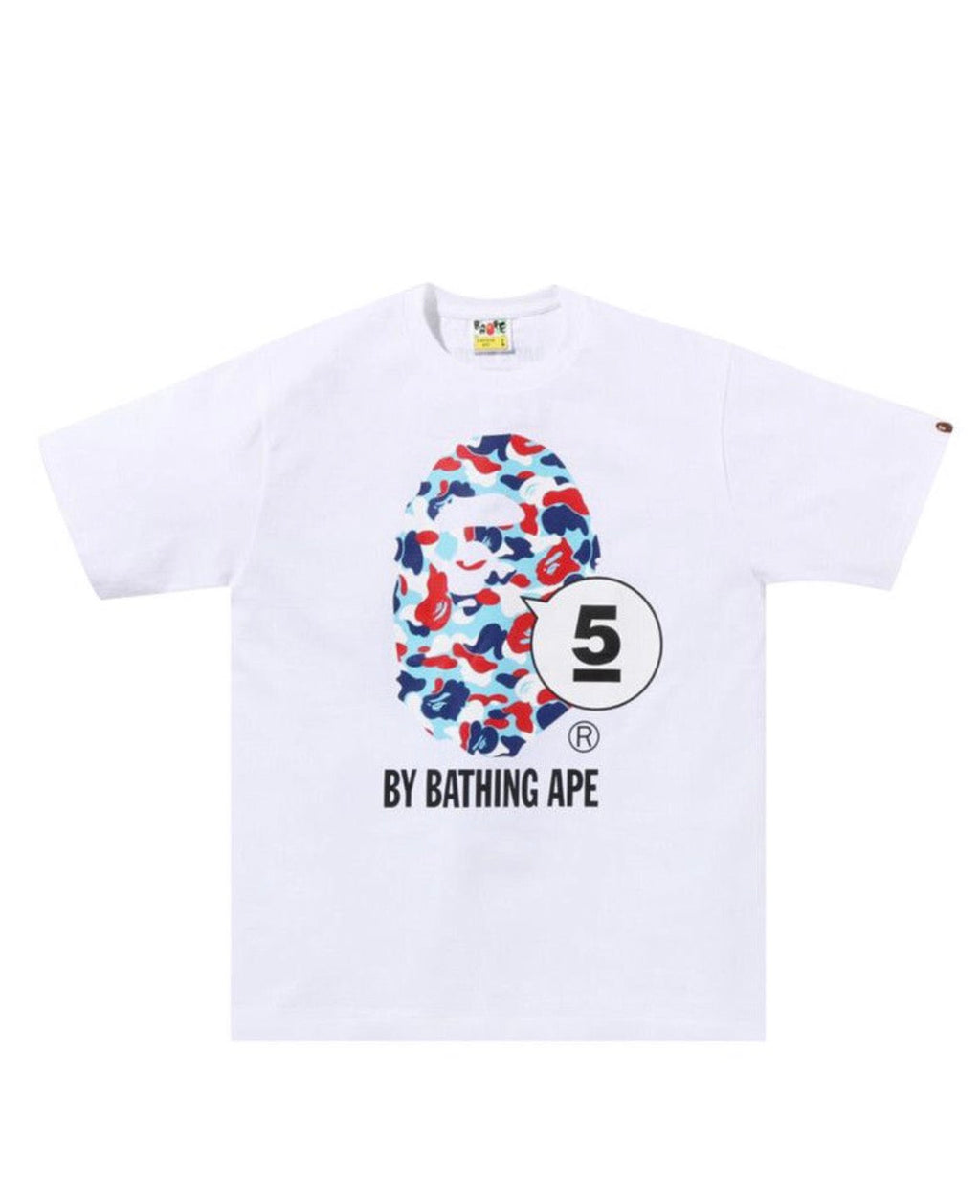 Bape By Bathing Ape 5th Anniversary Paris T-Shirt White