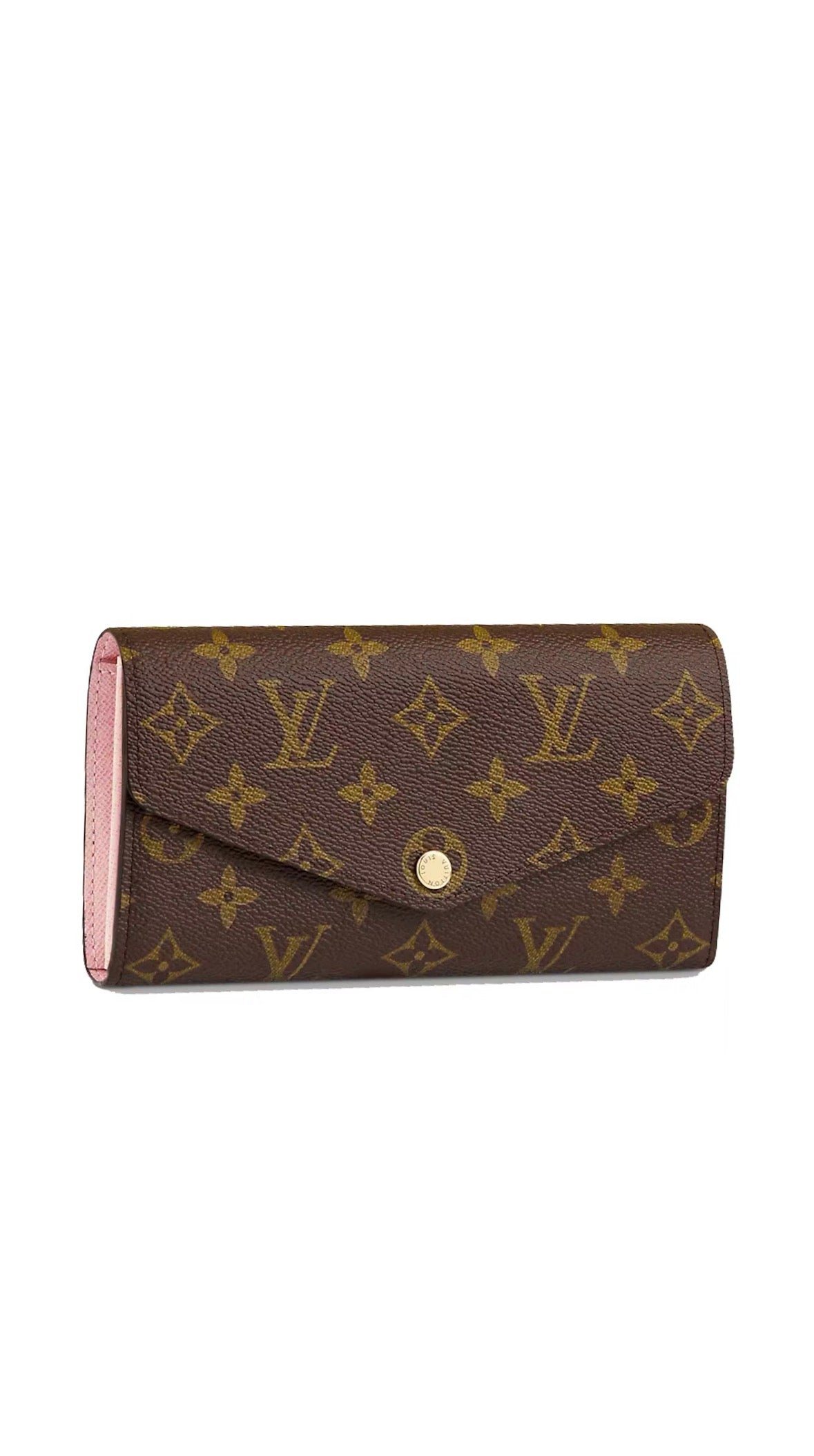 Louis Vuitton Sarah Wallet Monogram Rose Ballerine