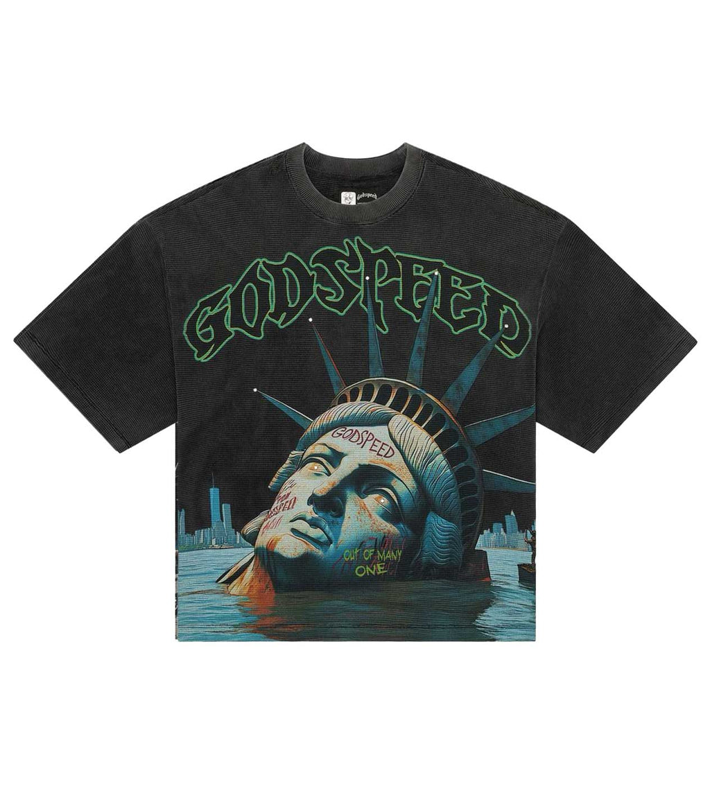Godspeed Sunken Liberty Thermal Tee Grey