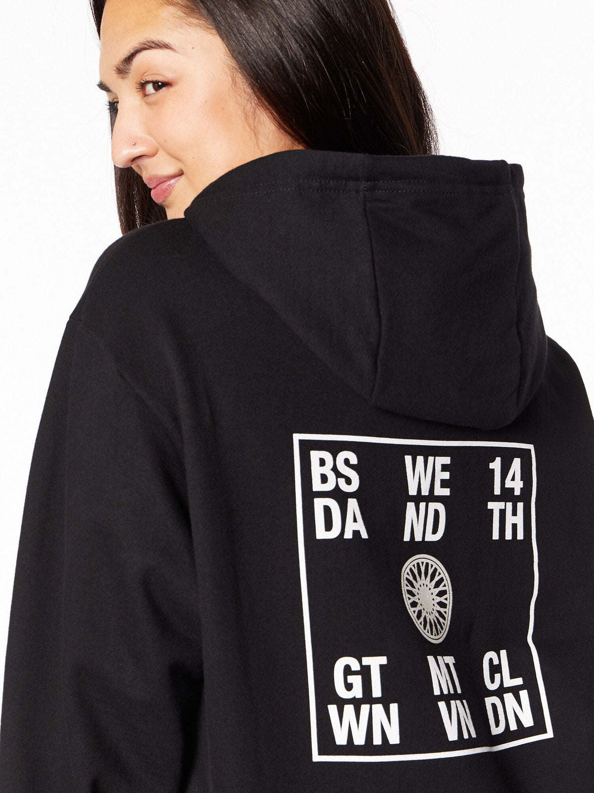 BLACK KINGSLEY HOODIE