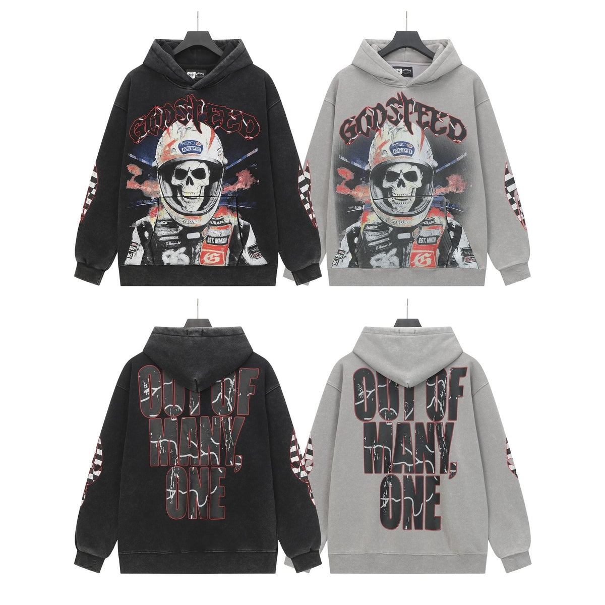 Godspeed Washed Rock Graphic Hoodie