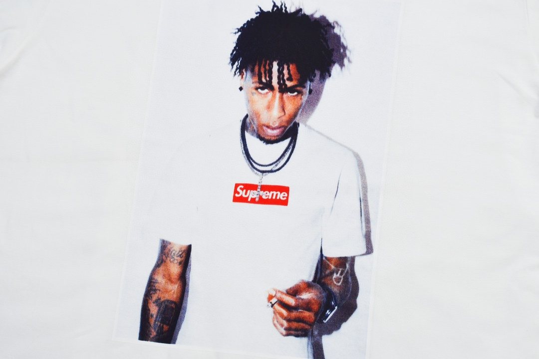 Supreme NBA YoungBoy Portrait Graphic T-Shirt