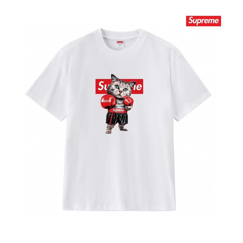 Supreme Boxing Cat Graphic T-Shirt