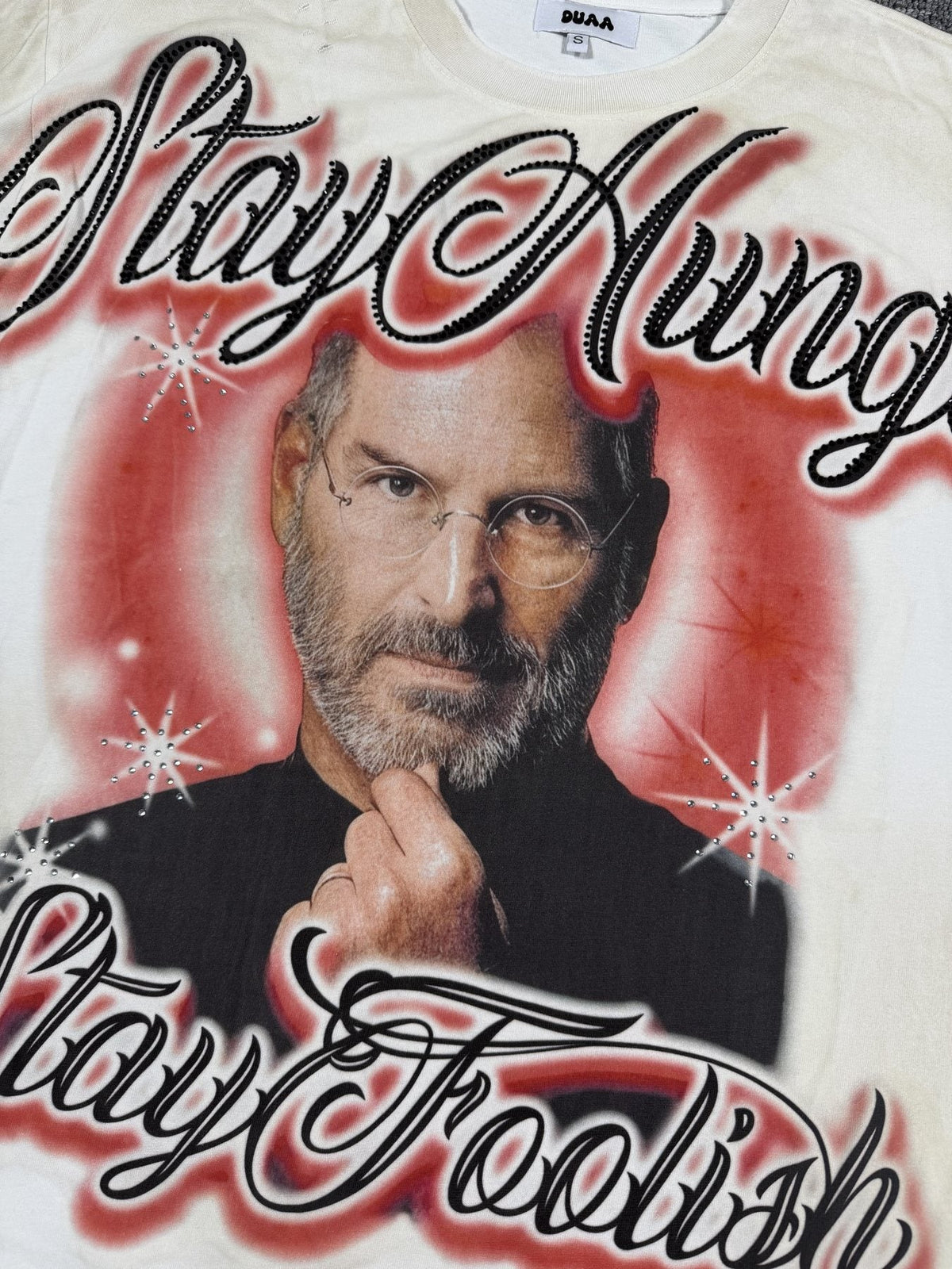 DUAA New Age Steve Jobs Graphic T-Shirt