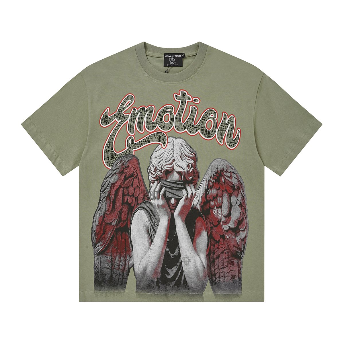 MIXED EMOTION Angel Graphic T-Shirt
