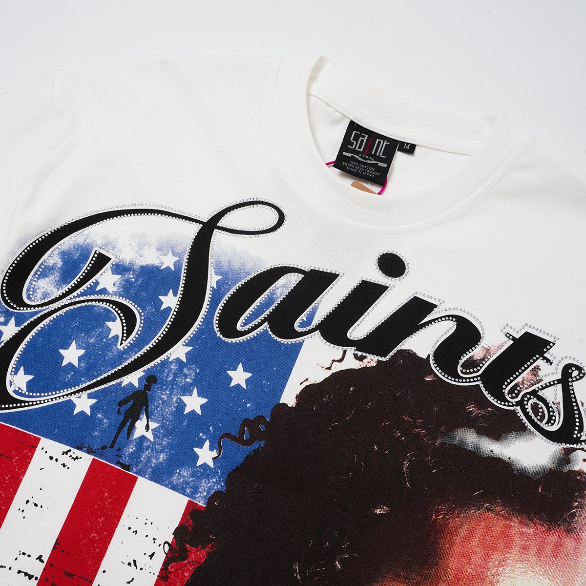 SAINT Glowing Street Queen Graphic T-Shirt