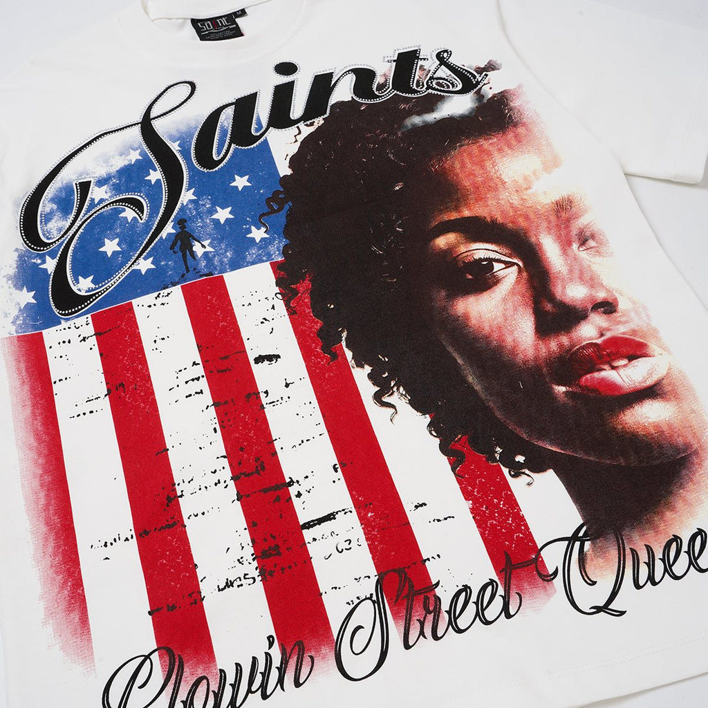SAINT Glowing Street Queen Graphic T-Shirt
